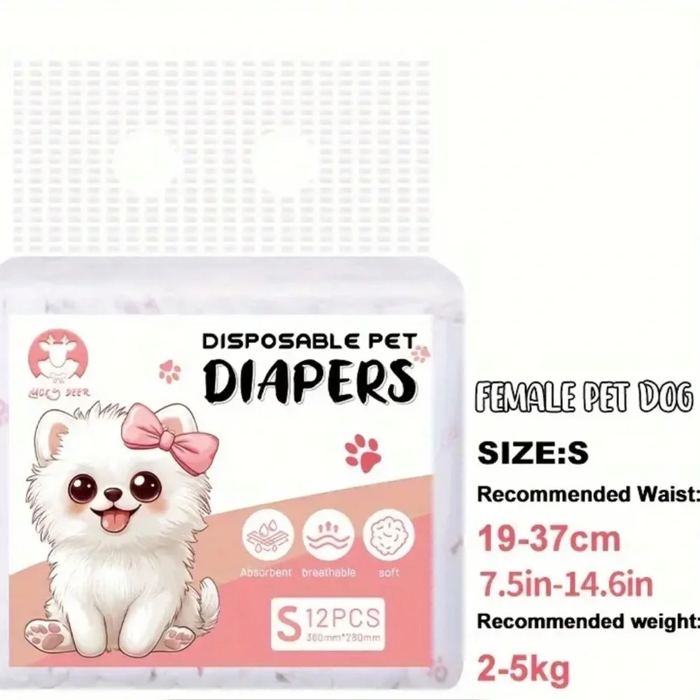 Size Small Female Dog Diapers
